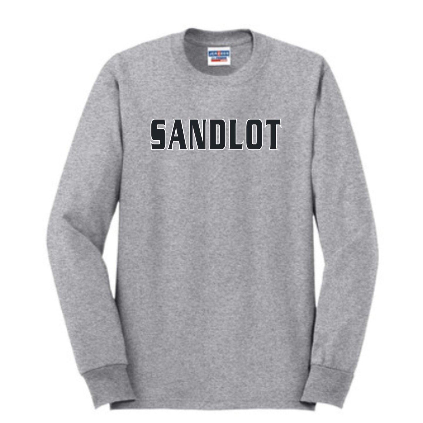 Sandlot Baseball 50/50 L/S "SANDLOT" T-Shirt Adult