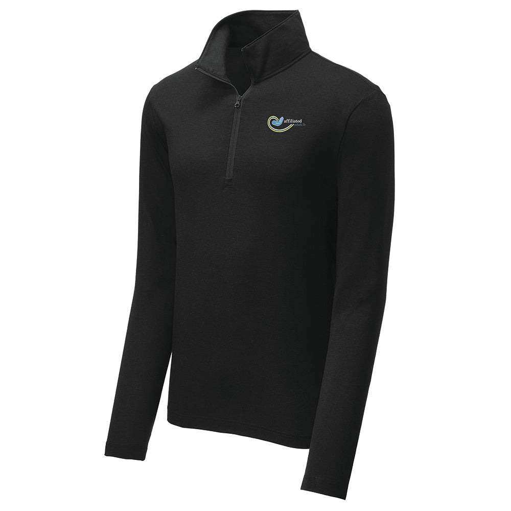 Affiliated Rehab Sport-Tek ® PosiCharge ® Men's Tri-Blend Wicking 1/4-Zip Pullover