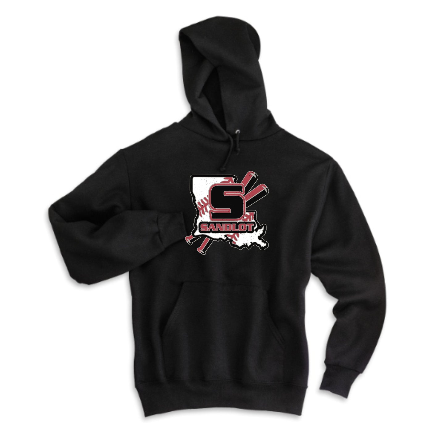 Sandlot Baseball Hooded "LA DISTRESSED" Adult