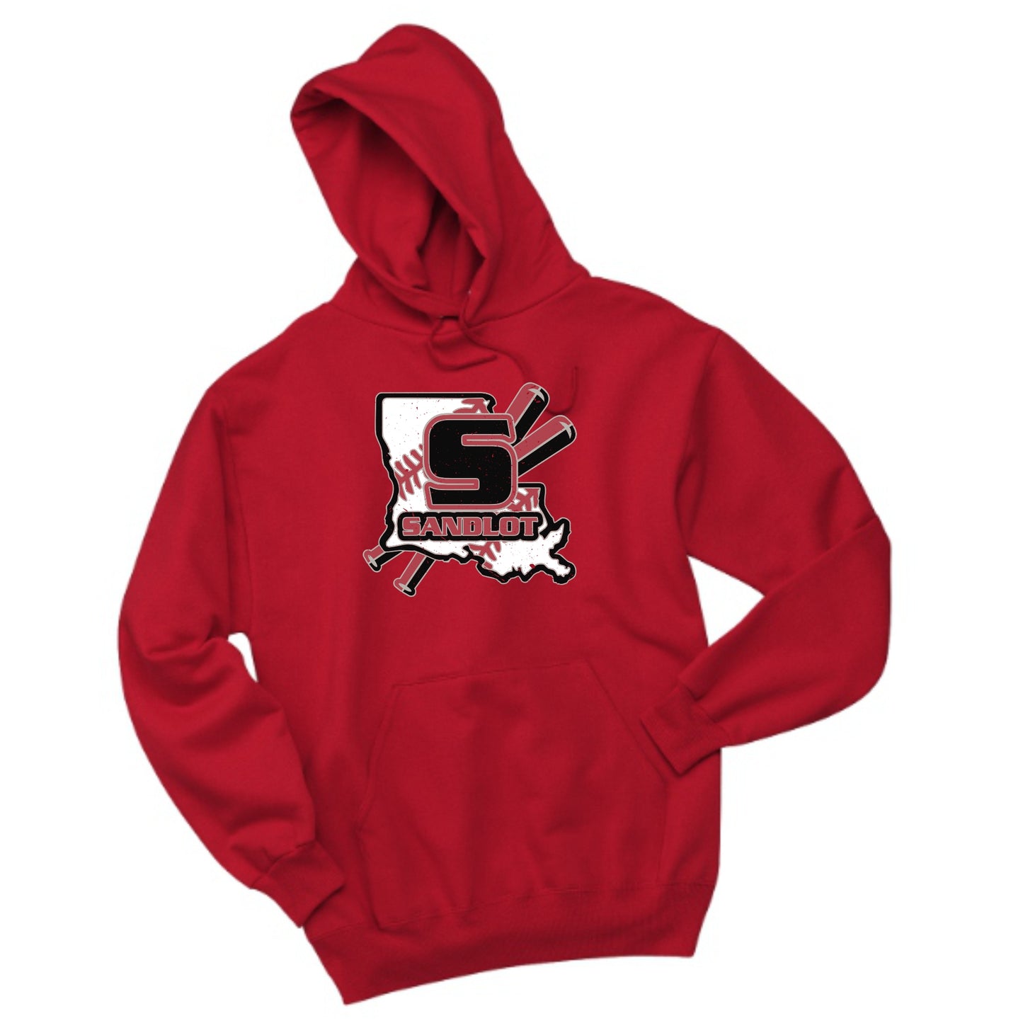 Sandlot Baseball Hooded "LA DISTRESSED" Adult