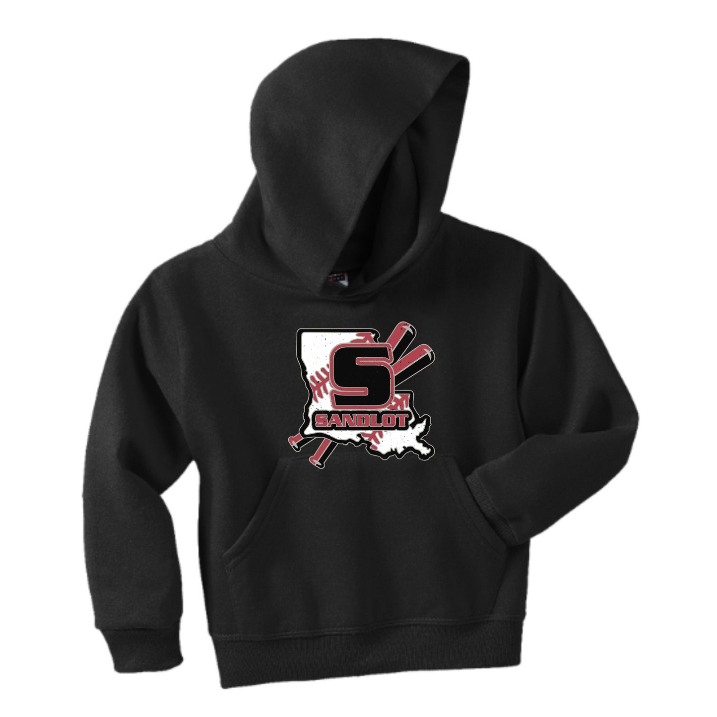 Sandlot Baseball Hooded "LA DISTRESSED" Youth