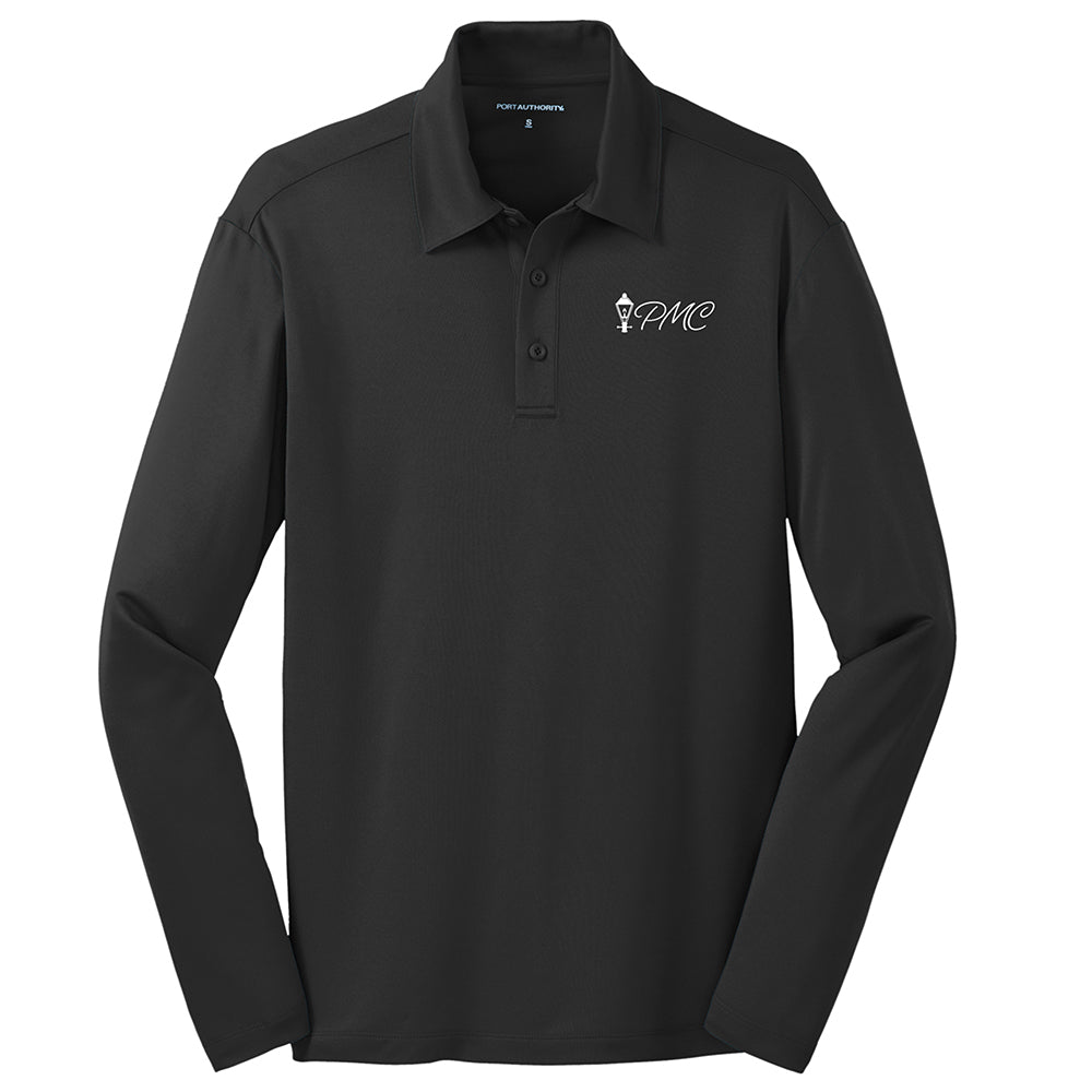 Plantation Management Port Authority® Silk Touch™ Men's Performance Long Sleeve Polo