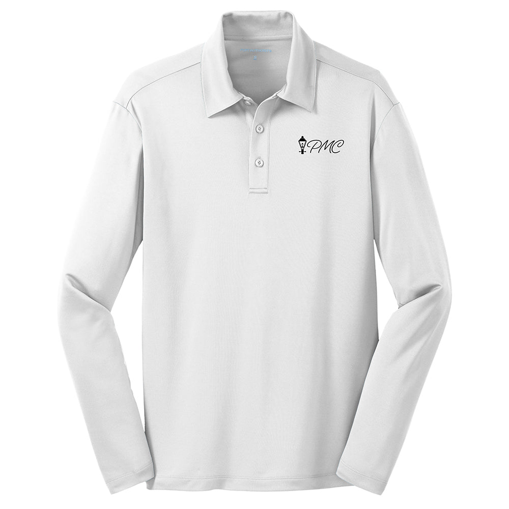 Plantation Management Port Authority® Silk Touch™ Men's Performance Long Sleeve Polo