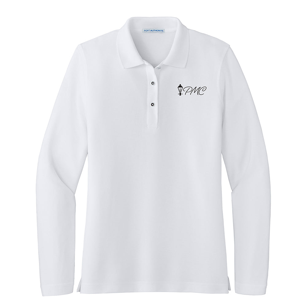 Plantation Management Port Authority® Women's Silk Touch™ Long Sleeve Polo