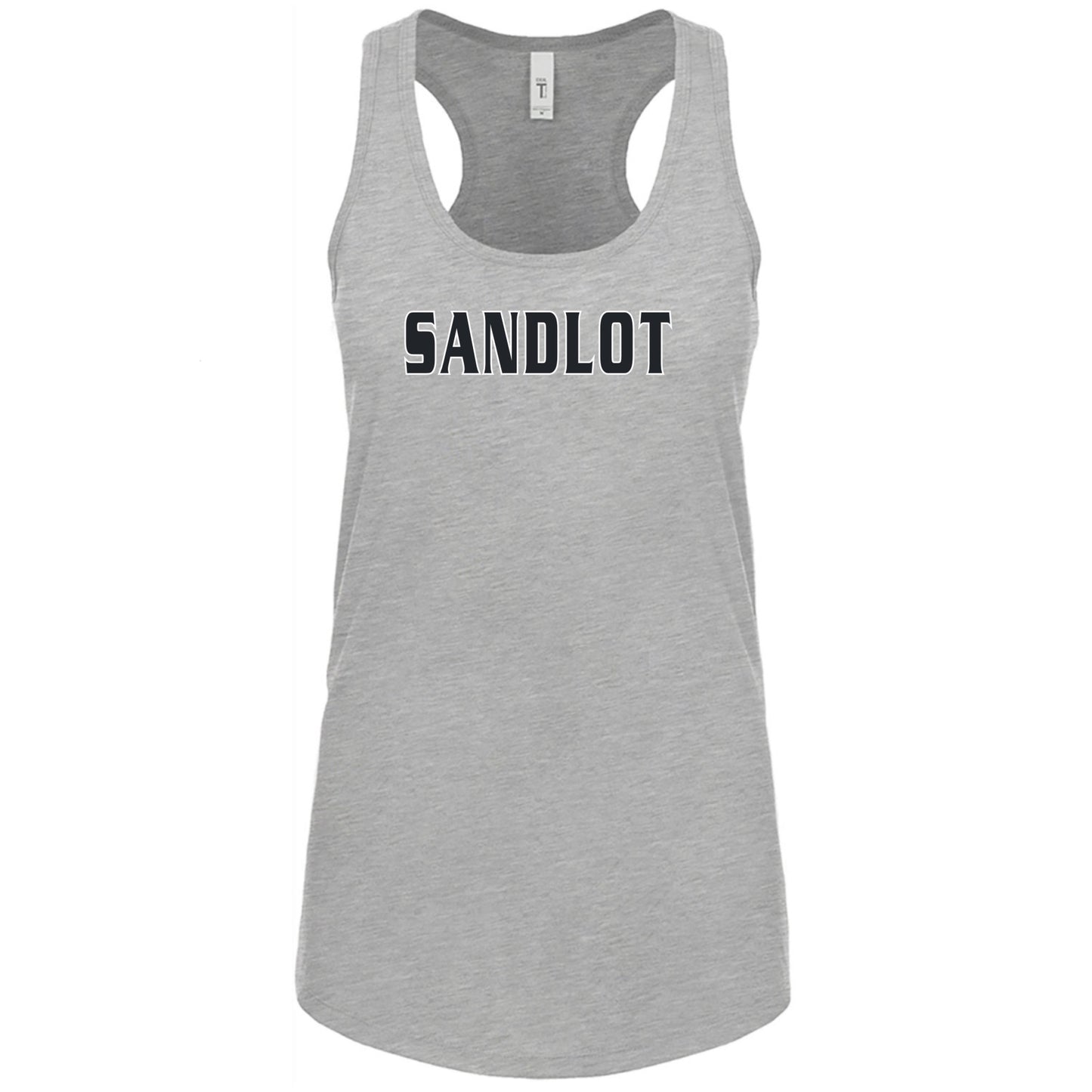 Sandlot Baseball 60/40 Racerback Tank "SANDLOT" Ladies