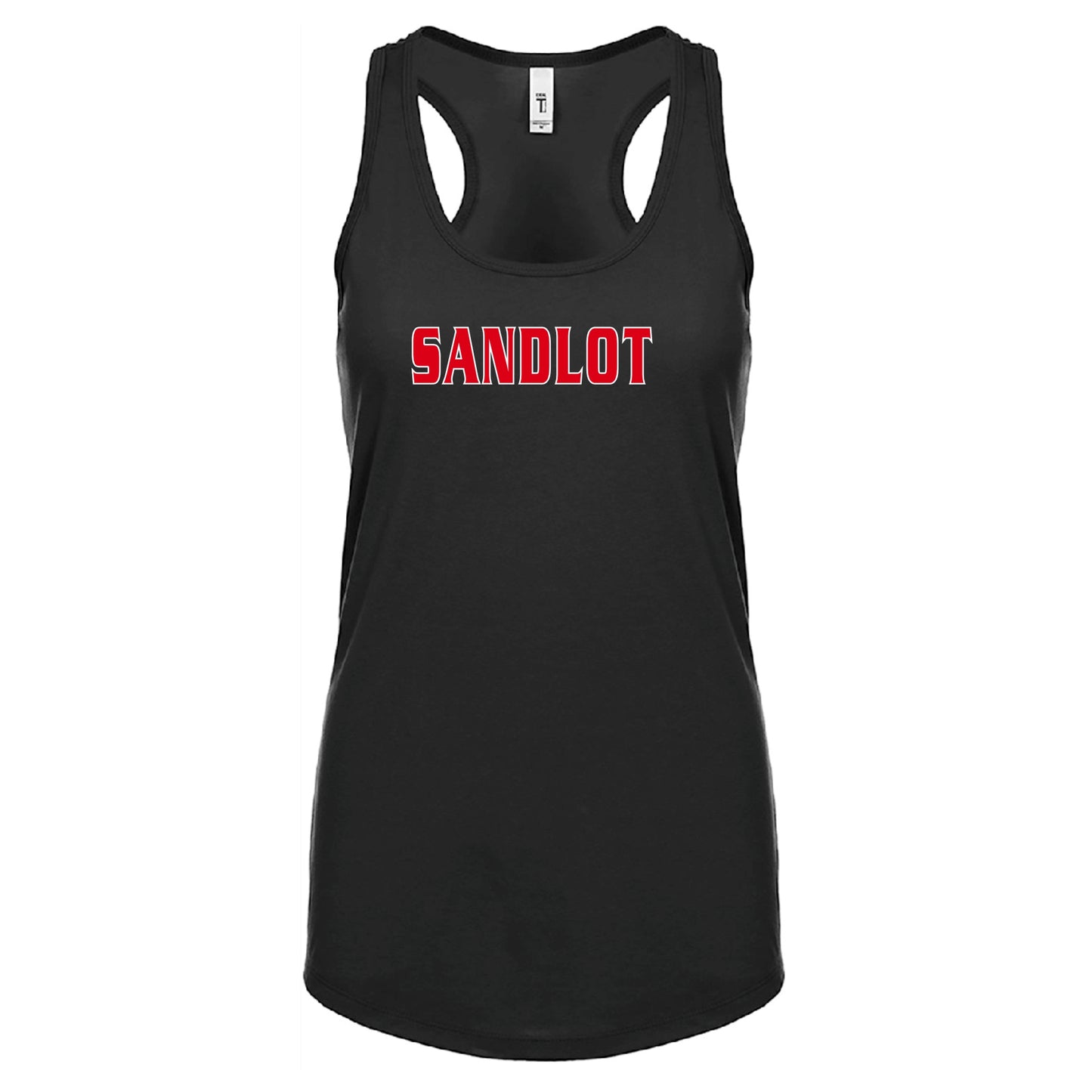 Sandlot Baseball 60/40 Racerback Tank "SANDLOT" Ladies