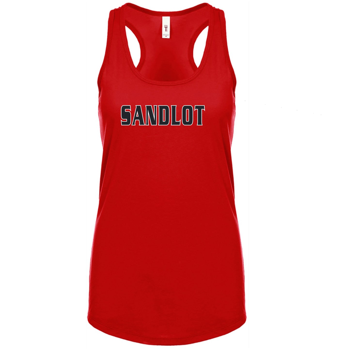Sandlot Baseball 60/40 Racerback Tank "SANDLOT" Ladies