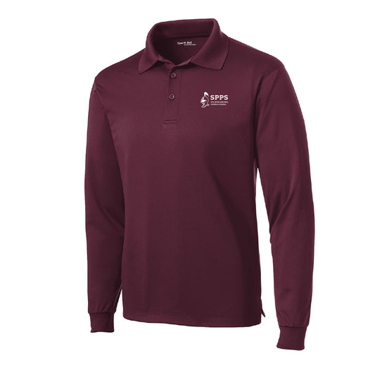 Sts Peter & Paul School Sport-Tek® Long Sleeve Micropique Sport-Wick® Polo